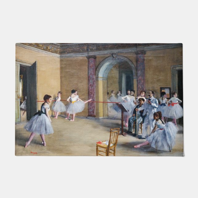 Felpudo Edgar Degas - Dance Foyer, Opera rue Le Peletier (Anverso)