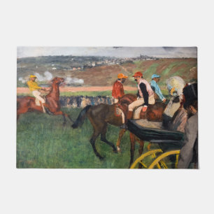 Felpudo Edgar Degas - En las carreras