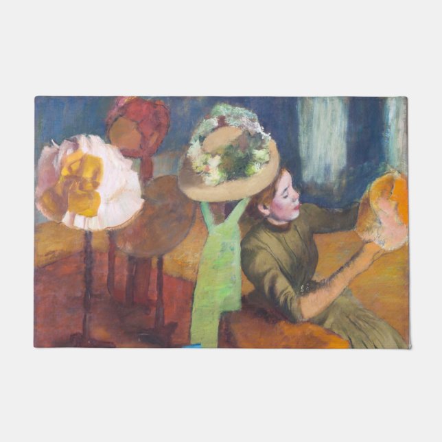 Felpudo Edgar Degas - La Tienda de Millinery (Anverso)