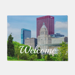 Felpudo Edificios De Chicago Doormat