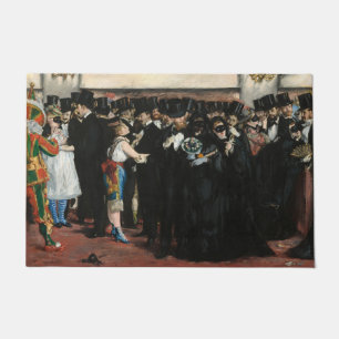 Felpudo Edouard Manet - Baile de Máscaras en la Ópera
