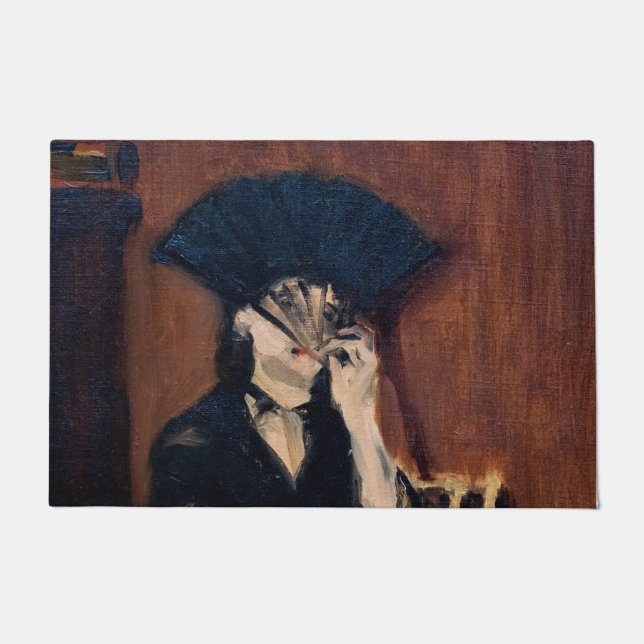 Felpudo Edouard Manet - Berthe Morisot con un ventilador (Anverso)
