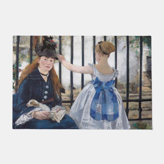 Felpudo Edouard Manet - El ferrocarril (Anverso)