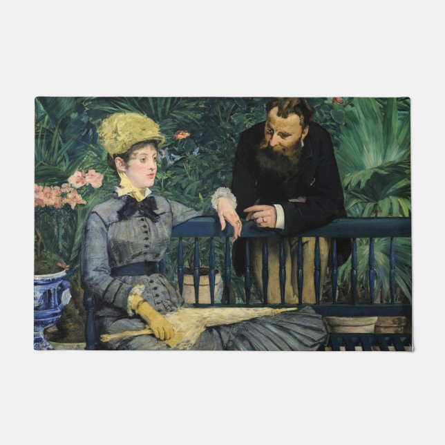 Felpudo Edouard Manet - En el Conservatorio (Anverso)