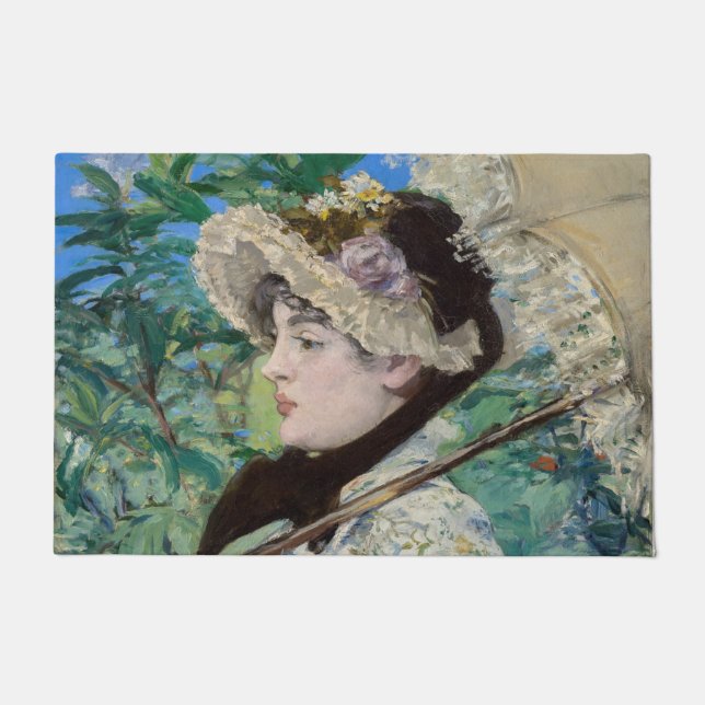 Felpudo Edouard Manet - Jeanne / Primavera (Anverso)