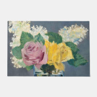 Edouard Manet - Lilacs y Rosas