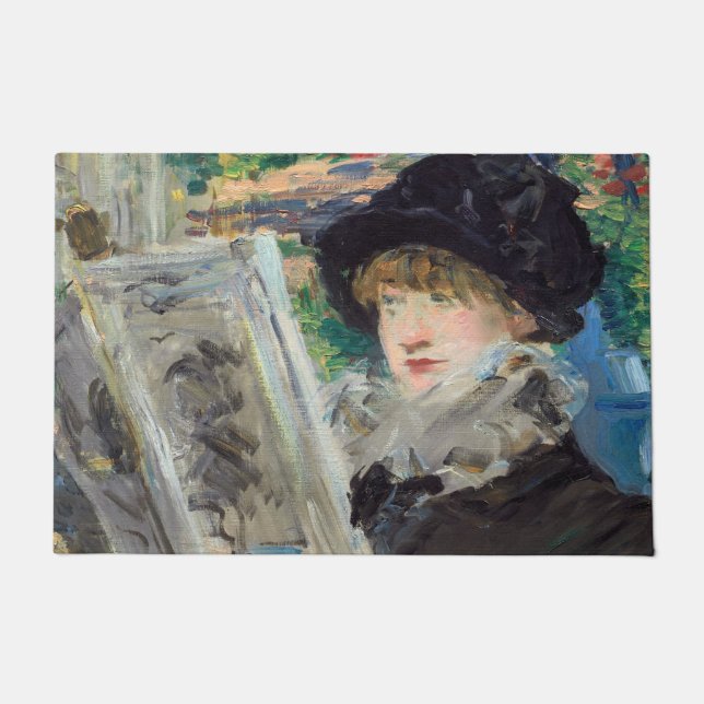 Felpudo Edouard Manet - Mujer leyendo (Anverso)
