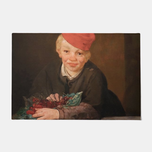 Felpudo Edouard Manet - Niño con Cerezas (Anverso)