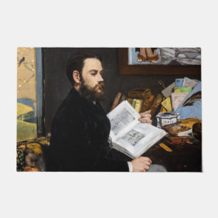 Felpudo Edouard Manet - Retrato de Emile Zola