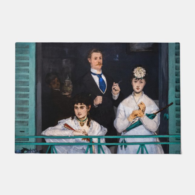 Felpudo Edouard Manet - The Balcony / Le Balcon (Anverso)