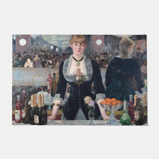 Felpudo Edouard Manet - Un bar en el Folies-Bergere (Anverso)