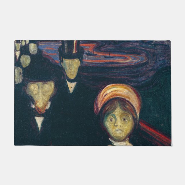 Felpudo Edvard Munch - Ansiedad (Anverso)