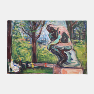 Felpudo Edvard Munch - El pensador de Rodin