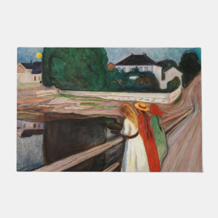Felpudo Edvard Munch - Los Chicas en el puente