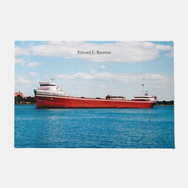 Felpudo Edward L. Ryerson (Anverso)