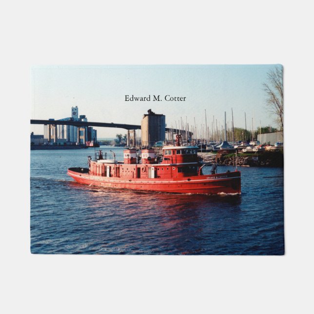 Felpudo Edward M. Cotter doormat (Anverso)