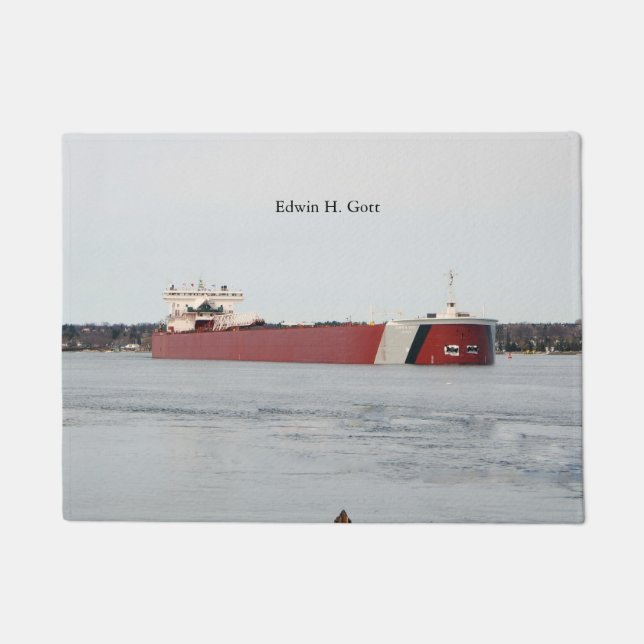 Felpudo Edwin H. Gott (Anverso)