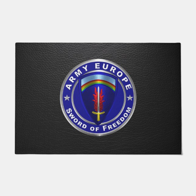 Felpudo Ejército de EE. UU. en Europa USAREUR (Anverso)