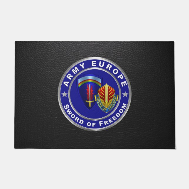 Felpudo Ejército Europa USAREUR  (Anverso)