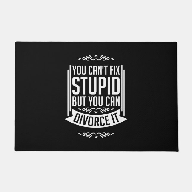 Felpudo El Abogado Puede Divorciarlo (Anverso)