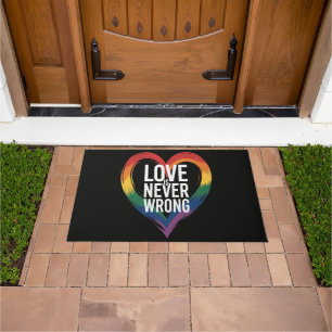 Felpudo El amor nunca está mal Mes del Orgullo LGBT