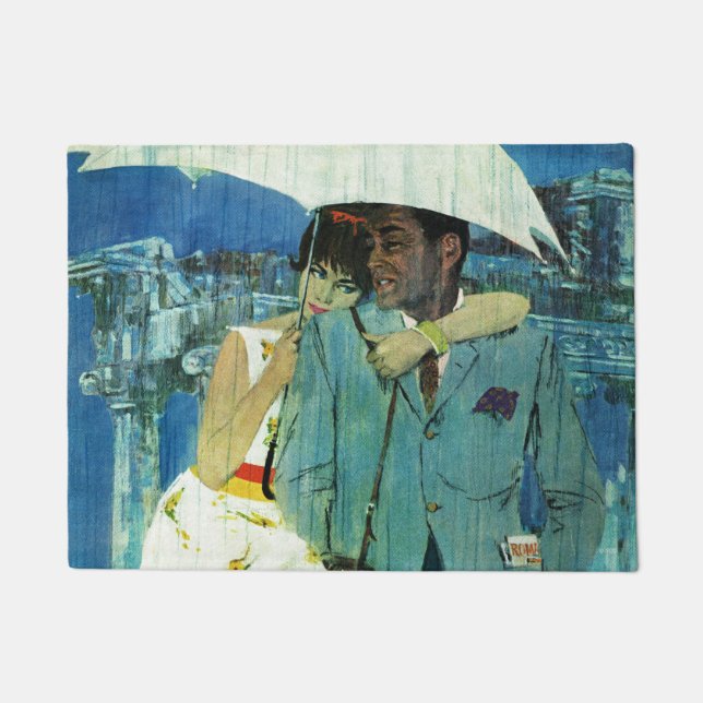 Felpudo El amor viene a Srta. Lucas (Anverso)