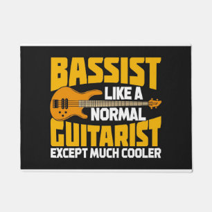 Felpudo El Arte Musical Se Mueve Como Un Guitarista Normal