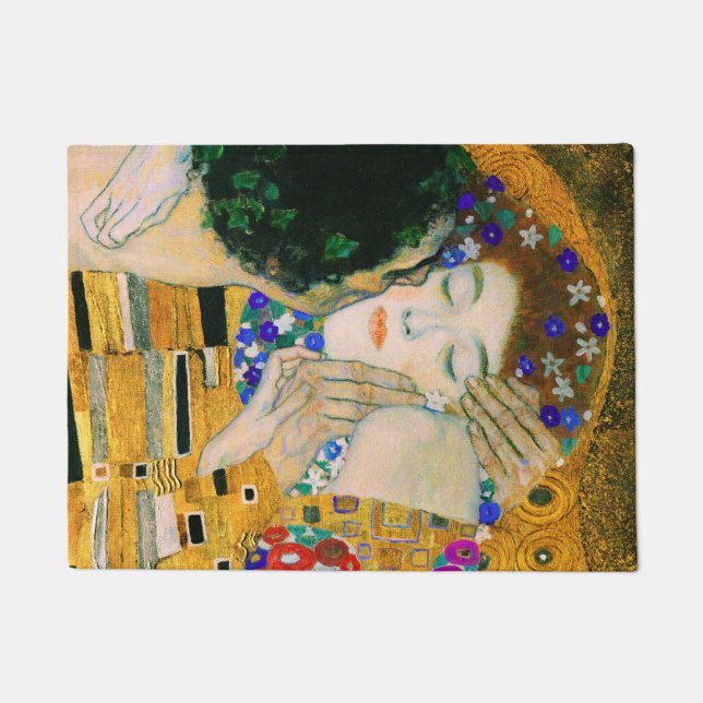 Felpudo El beso de Gustav Klimt (Anverso)