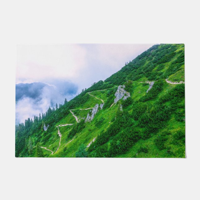 Felpudo El camino empinado de la montaña (Anverso)