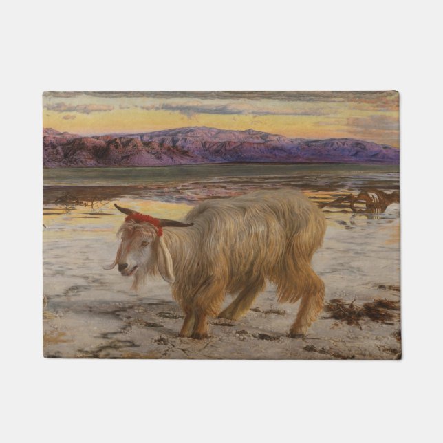 Felpudo El chivo expiatorio (por William Holman Hunt) (Anverso)