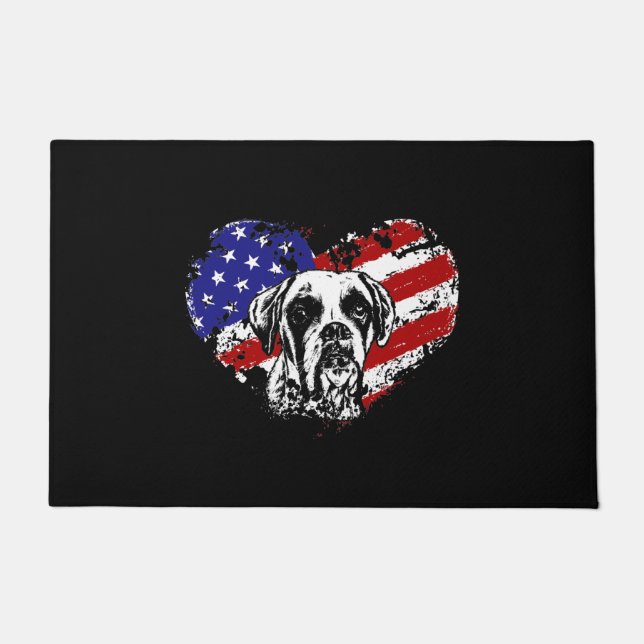 Felpudo El corazón de Boxer (Anverso)
