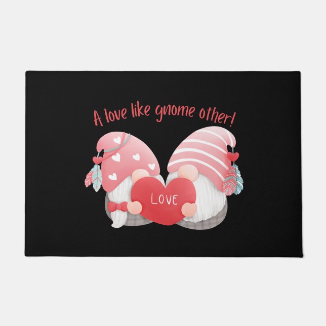 Felpudo El día de San Valentín 2023 Ideas Cute (Anverso)
