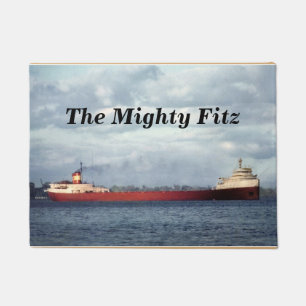 Felpudo El Edmund Fitzgerald Fitz poderoso a modificar