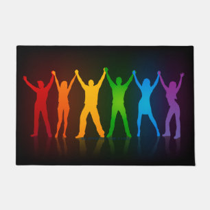 Felpudo El grupo de gente de SlipperyJoe tomándose las man