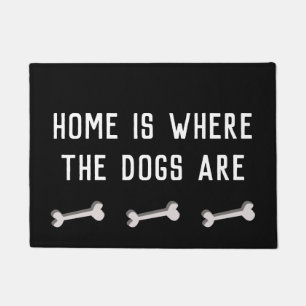 Felpudo El hogar es donde están los perros