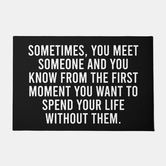 Felpudo El humor sarcástico e introvertido gracioso dice (Anverso)