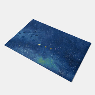 Felpudo El ilustracion estrellado