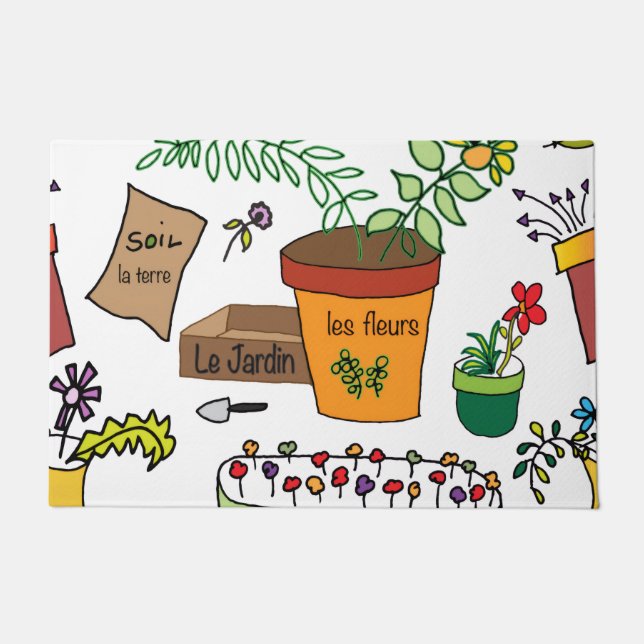 Felpudo El Jardín (Anverso)