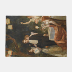 Felpudo El jardín de Armida (por John Collier)