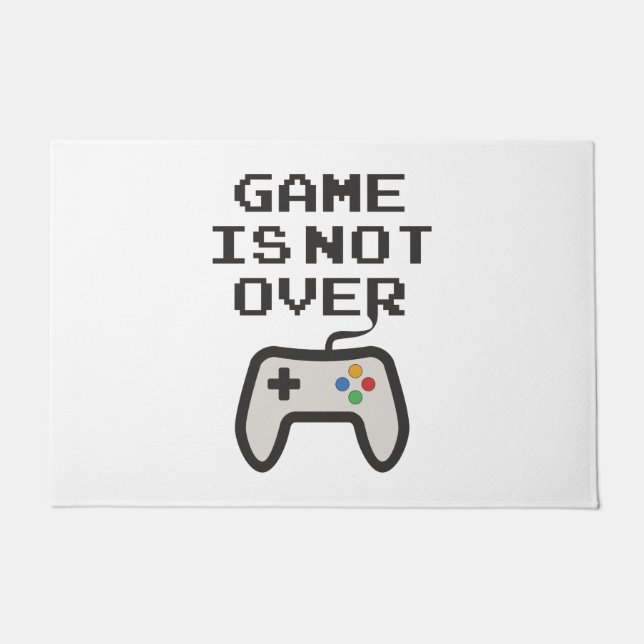 Felpudo El juego no ha terminado (Anverso)