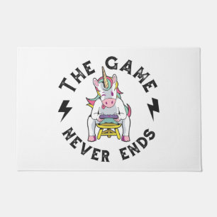 Felpudo El juego nunca termina para los Unicornios