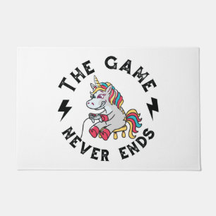 Felpudo El juego nunca termina para Unicornios