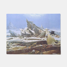 Felpudo El mar del hielo (por Caspar David Friedrich)