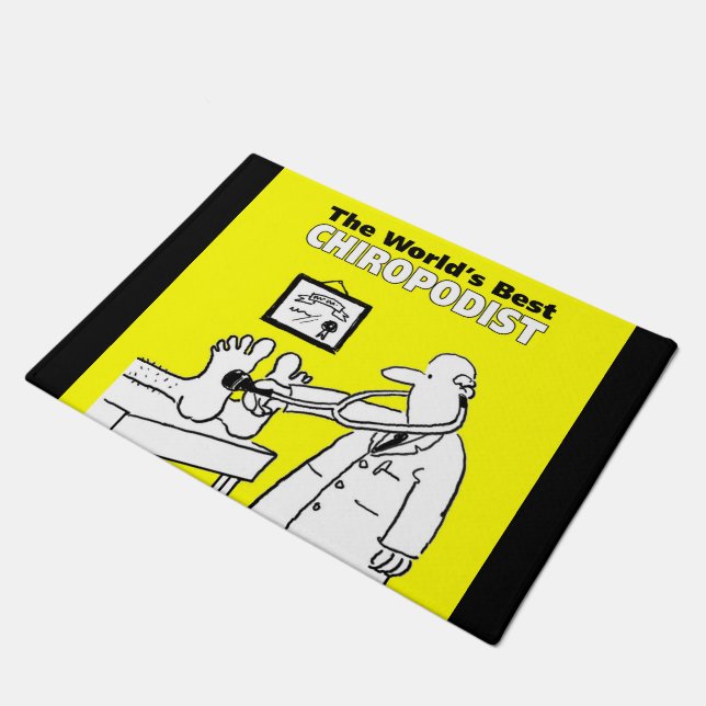 Felpudo El mejor chiropodista del mundo (Angular)