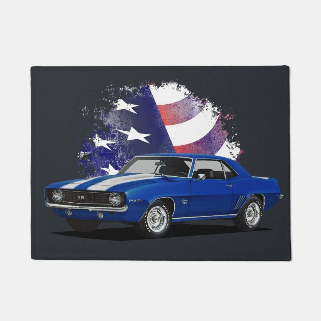 Felpudo El músculo americano se pone de cabeza (Anverso)