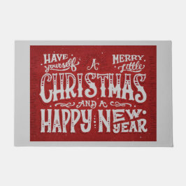 Felpudo El nostálgico "tiene usted mismo Felices pequeños