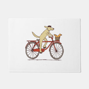 Felpudo El perro y la ardilla son amigos Arte caprichoso