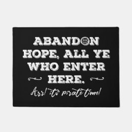 Felpudo El Pirata Den Abandon Espero Todos Los Que Entren