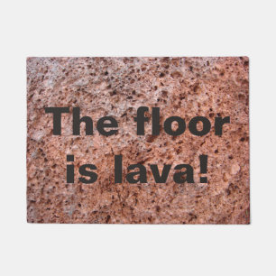 Felpudo El piso es lava