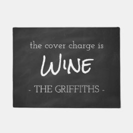 Felpudo El precio de admisión es estera de puerta